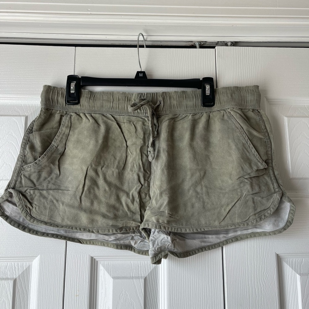 Juniors Green Shorts